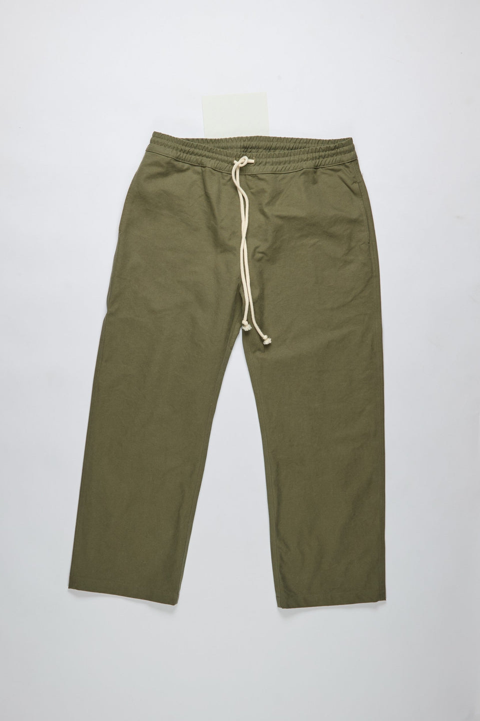 Easy Pants Olive Italian Canvas