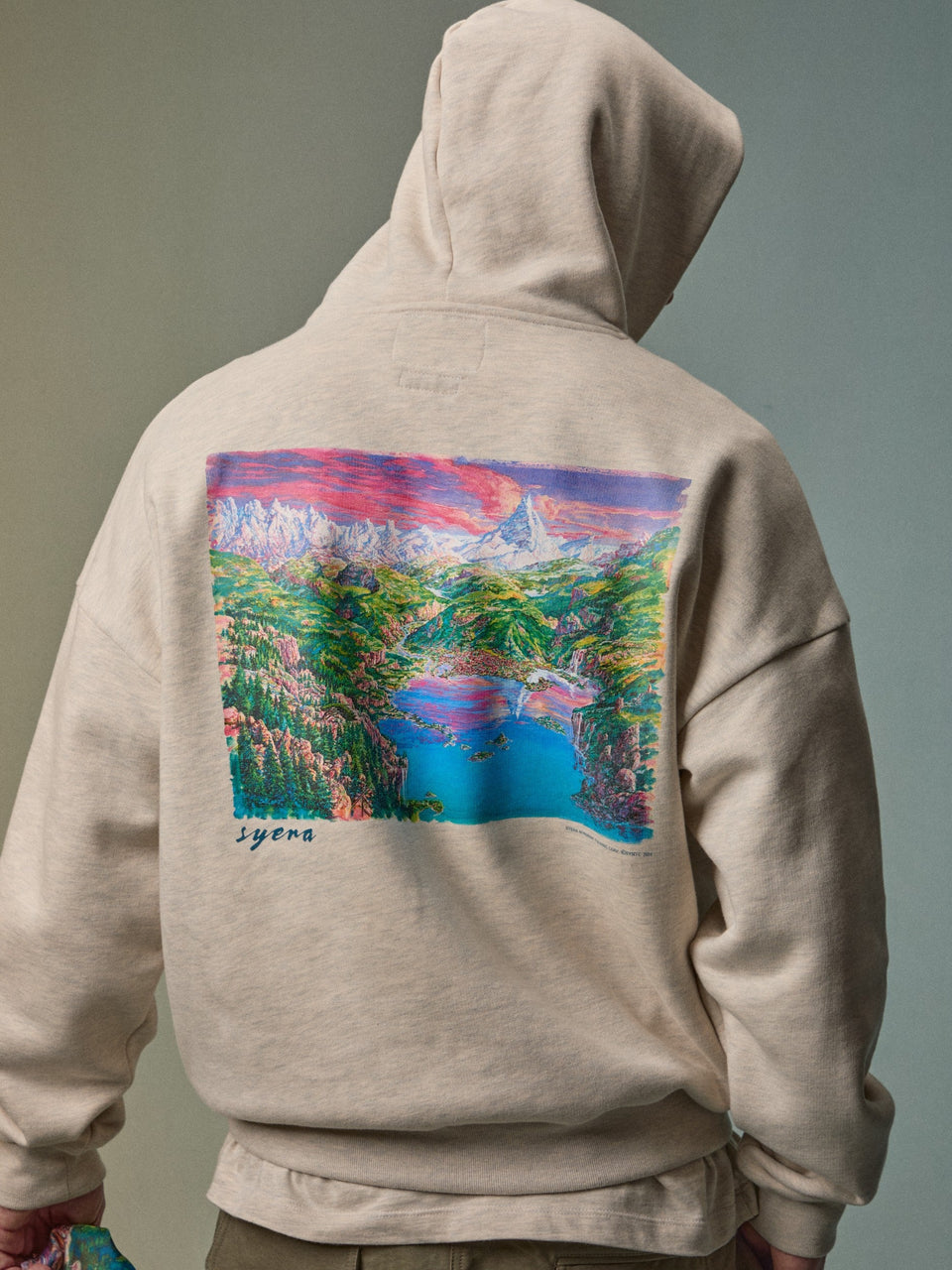 Souvenir Hoodie Oatmeal Syera Region