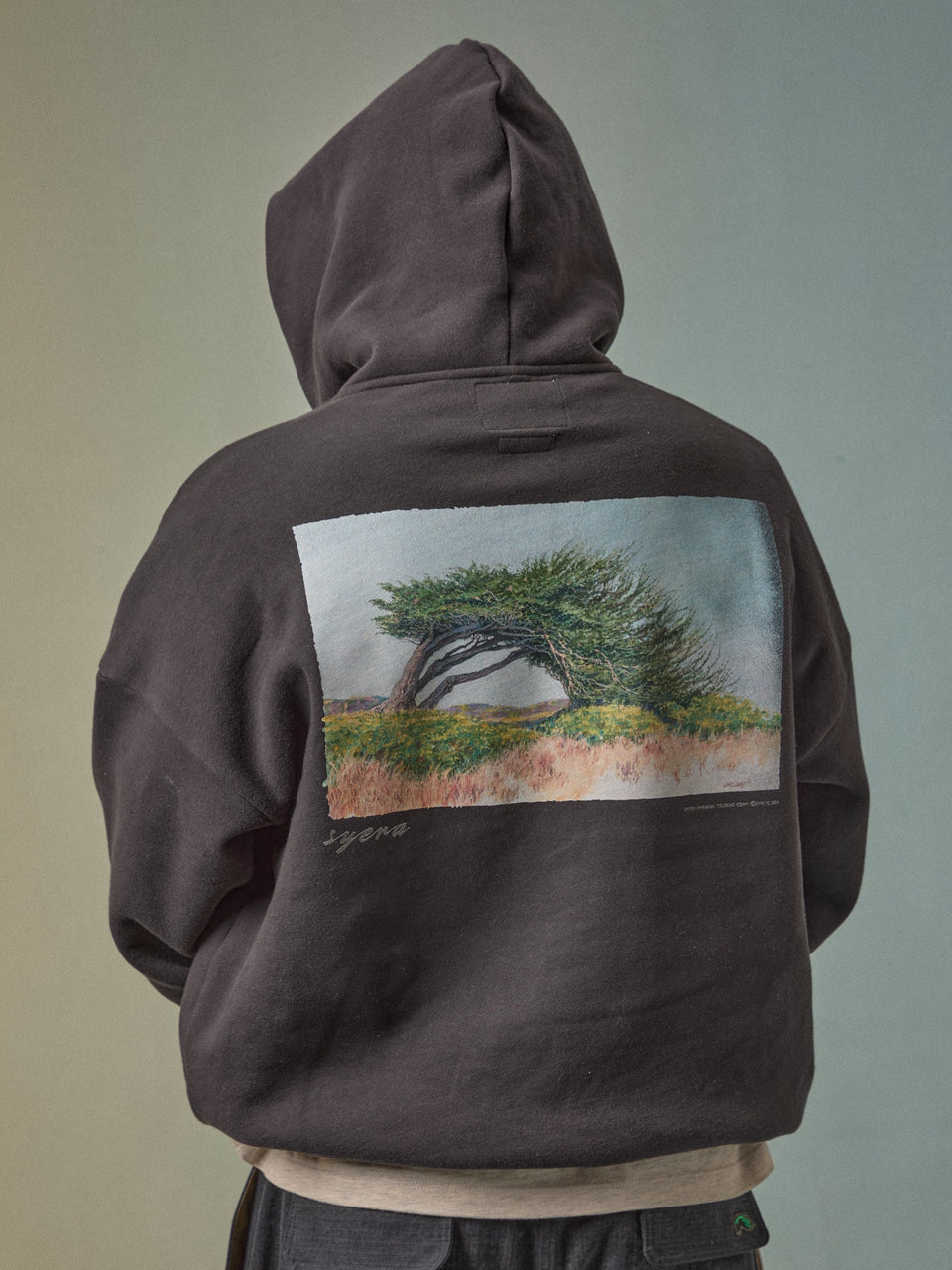 Souvenir Hoodie Vintage Black Syera Cypress